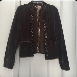 NWT Forever 21 Corduroy Jacket with Grommets-Size Large